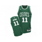 Youth Adidas Boston Celtics #11 Kyrie Irving Swingman Green(White No.) Road NBA Jersey