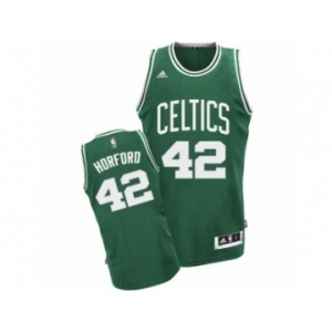 Youth Adidas Boston Celtics #42 Al Horford Swingman Green(White No.) Road NBA Jersey