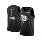 Youth Nike Boston Celtics #11 Kyrie Irving Black NBA Jordan Swingman 2018 All-Star Game Jersey