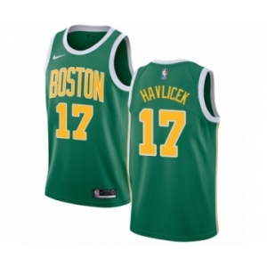 Youth Nike Boston Celtics #17 John Havlicek Green Swingman Jersey - Earned Edition