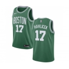 Youth Nike Boston Celtics #17 John Havlicek Swingman Green(White No.) Road NBA Jersey - Icon Edition