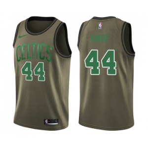 Youth Nike Boston Celtics #44 Danny Ainge Swingman Green Salute to Service NBA Jersey