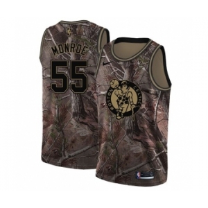 Youth Nike Boston Celtics #55 Greg Monroe Swingman Camo Realtree Collection NBA Jersey