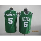 youth nba boston celtics #5 garnett green