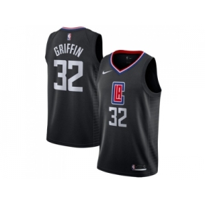 Men Nike Los Angeles Clippers #32 Blake Griffin Black NBA Swingman Statement Edition Jersey