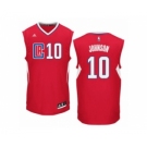 Men's Adidas Los Angeles Clippers #10 Brice Johnson Authentic Red Road NBA Jersey