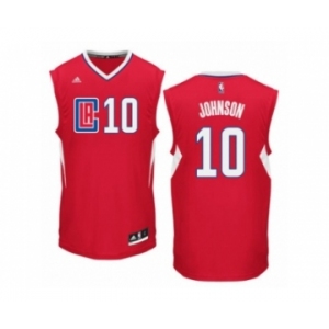 Men's Adidas Los Angeles Clippers #10 Brice Johnson Authentic Red Road NBA Jersey