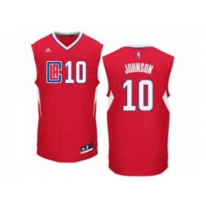 Men's Adidas Los Angeles Clippers #10 Brice Johnson Swingman Red Road NBA Jersey