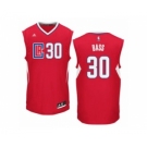 Men's Adidas Los Angeles Clippers #30 Brandon Bass Swingman Red Road NBA Jersey