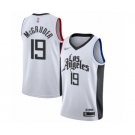 Men's Los Angeles Clippers #19 Rodney McGruder Swingman White Basketball Jersey - 2019-20 City Edition