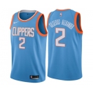 Men's Nike Los Angeles Clippers #2 Shai Gilgeous-Alexander Swingman Blue NBA Jersey - City Edition