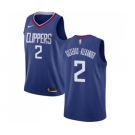 Men's Nike Los Angeles Clippers #2 Shai Gilgeous-Alexander Swingman Blue NBA Jersey - Icon Edition