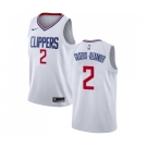 Men's Nike Los Angeles Clippers #2 Shai Gilgeous-Alexander Swingman White NBA Jersey - Association Edition