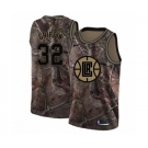 Men's Nike Los Angeles Clippers #32 Blake Griffin Swingman Camo Realtree Collection NBA Jersey