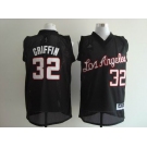 nba jerseys los angeles clippers #32 griffin black (fans edition)