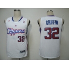 nba jerseys los angeles clippers #32 griffin white (fans edition)