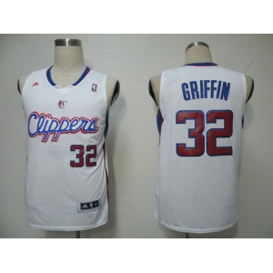 nba jerseys los angeles clippers #32 griffin white (fans edition)