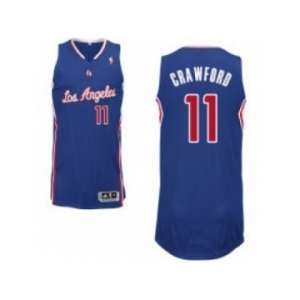 nba los angeles clippers #11 jamal crawford blue[revolution 30 swingman]