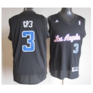 nba los angeles clippers #3 cp3 black[revolution 30 swingman]