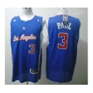 nba los angeles clippers #3 paul blue-1(revolution 30 swingman)