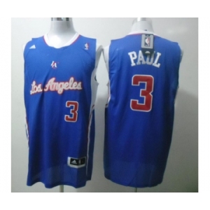 nba los angeles clippers #3 paul blue-1(revolution 30 swingman)