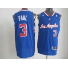 nba los angeles clippers #3 paul blue[revolution 30 swingman]