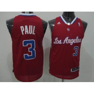 nba los angeles clippers #3 paul red(swingman)