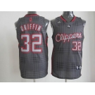 nba los angeles clippers #32 griffin black grey[2012]