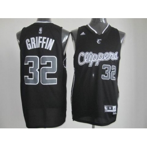 nba los angeles clippers #32 griffin fullblack[revolution 30 swingman]