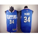 nba los angeles clippers #34 pierce blue[2016 new]