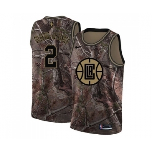 Women's Nike Los Angeles Clippers #2 Shai Gilgeous-Alexander Swingman Camo Realtree Collection NBA Jersey