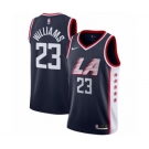 Women's Nike Los Angeles Clippers #23 Louis Williams Swingman Navy Blue NBA Jersey - City Edition