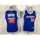 women nba jerseys los angeles clippers #32 griffin blue