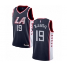Youth Los Angeles Clippers #19 Rodney McGruder Swingman Navy Blue Basketball Jersey - City Edition