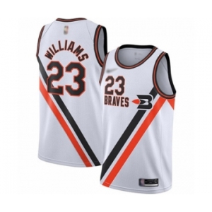 Youth Los Angeles Clippers #23 Louis Williams Swingman White Hardwood Classics Finished Basketball Jersey