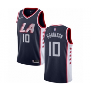 Youth Nike Los Angeles Clippers #10 Jerome Robinson Swingman Navy Blue NBA Jersey - City Edition