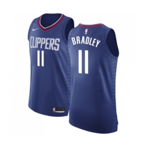 Youth Nike Los Angeles Clippers #11 Avery Bradley Authentic Blue Road NBA Jersey - Icon Edition