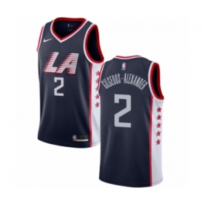Youth Nike Los Angeles Clippers #2 Shai Gilgeous-Alexander Swingman Navy Blue NBA Jersey - City Edition