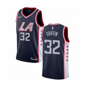 Youth Nike Los Angeles Clippers #32 Blake Griffin Swingman Navy Blue NBA Jersey - City Edition