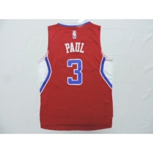 youth nba los angeles clippers #3 paul red