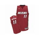 Men's Adidas Miami Heat #11 Dion Waiters Swingman Red Alternate NBA Jersey