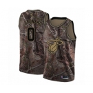 Men's Miami Heat #0 Meyers Leonard Swingman Camo Realtree Collection Basketball Jersey