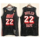 Men's Miami Heat #22 Jimmy Butler Black Stitched Jersey