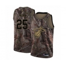 Men's Miami Heat #25 Kendrick Nunn Swingman Camo Realtree Collection Basketball Jersey