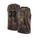 Men's Miami Heat #33 Alonzo Mourning Swingman Camo Realtree Collection Basketball Jersey