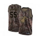 Men's Miami Heat #55 Duncan Robinson Swingman Camo Realtree Collection Basketball Jersey