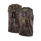 Men's Nike Miami Heat #0 Josh Richardson Swingman Camo Realtree Collection NBA Jersey