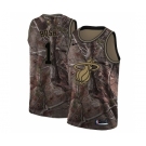 Men's Nike Miami Heat #1 Chris Bosh Swingman Camo Realtree Collection NBA Jersey