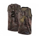 Men's Nike Miami Heat #2 Wayne Ellington Swingman Camo Realtree Collection NBA Jersey