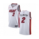 Men's Nike Miami Heat #2 Wayne Ellington Swingman NBA Jersey - Association Edition